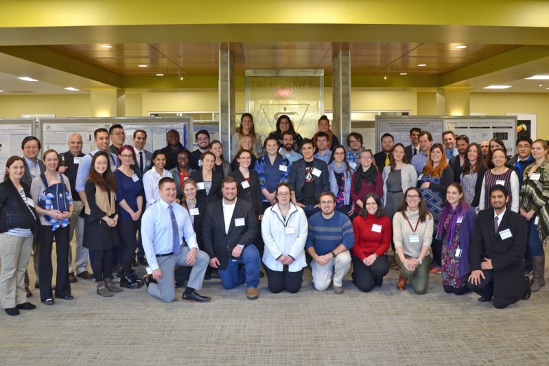 Group photo from the 2017 Research Symposium.